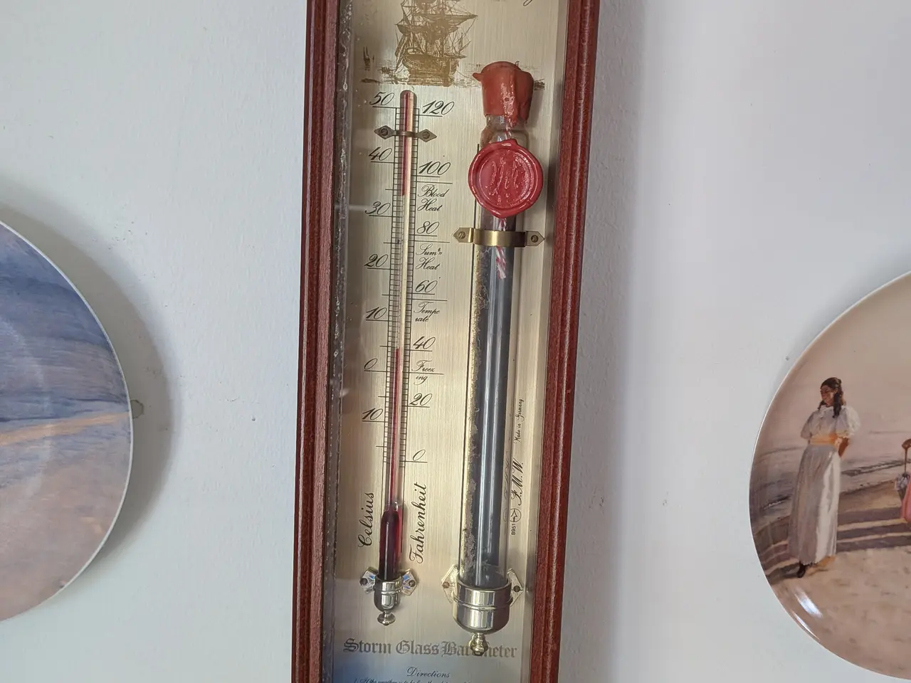 Billede 2 - BAROMETER I CLASSISK UDGAVE MODEL WESTMINSTER