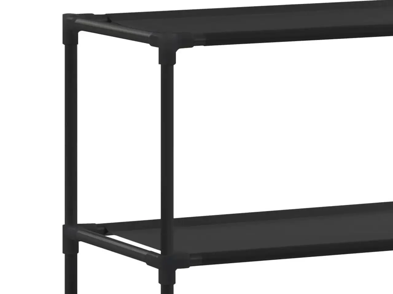Billede 6 - Opbevaringsstativ til vaskemaskine med 3 hylder 69×28×169 cm - sort