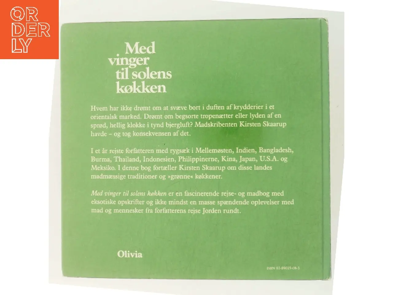 Billede 3 - Med vinger til solens køkken af Kirsten Skaarup (Bog)