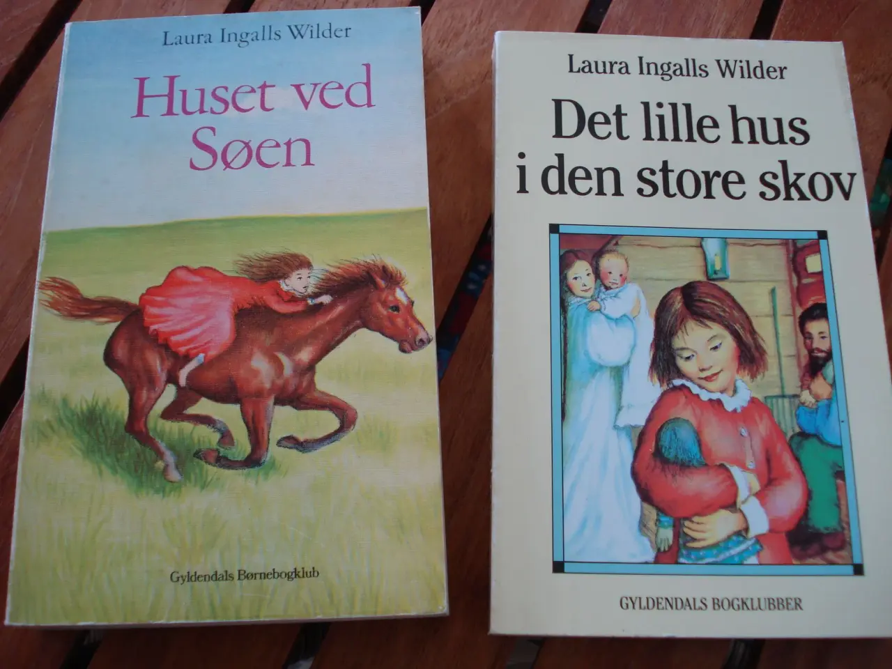 Billede 1 - Det lille hus i den store skov + Huset ved søen
