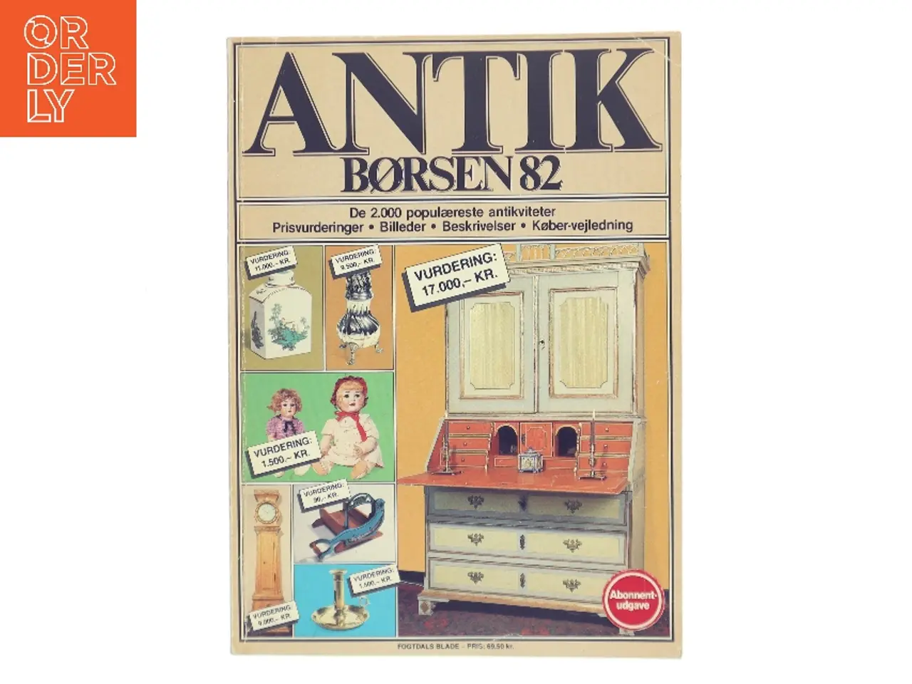 Billede 1 - Antikbørsen 82 af <Udfyld bogens forfattere< (Bog)