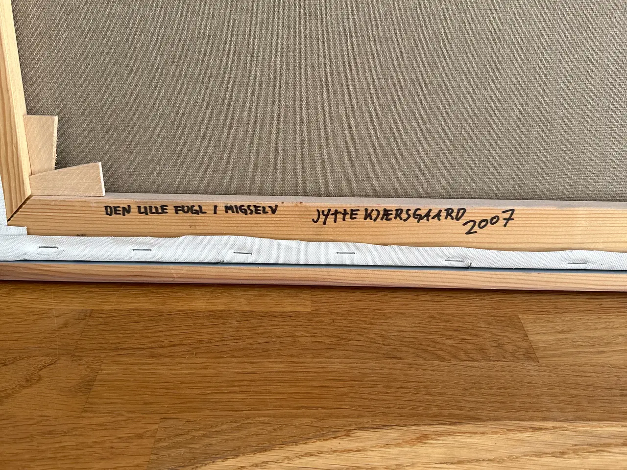 Billede 4 - Jytte Kjærsgaard oliemaleri