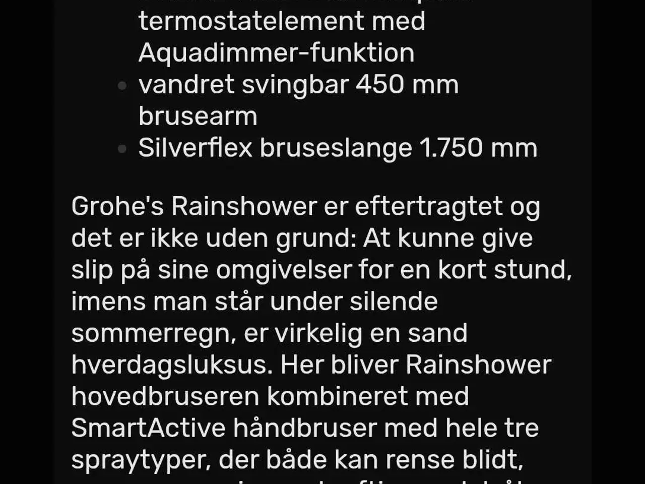 Billede 2 - Grohe 310 smartactive rainshower brusesæt (kobber)