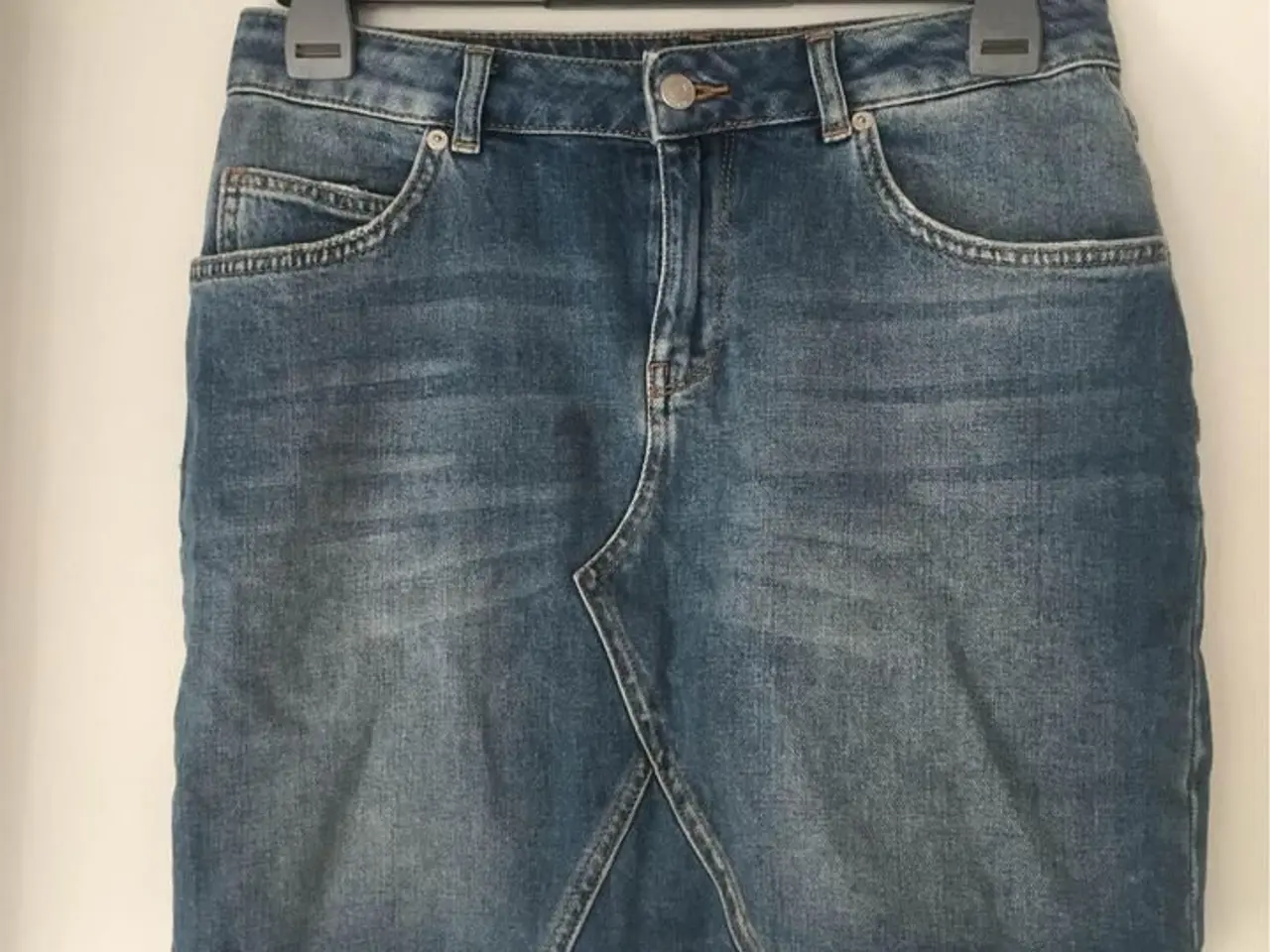 Billede 1 - Selected Femme denim nederdel - Str. 38
