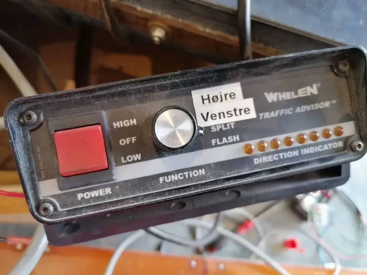 Billede 3 - Whelen lysbro / blitzbro 24 volt.