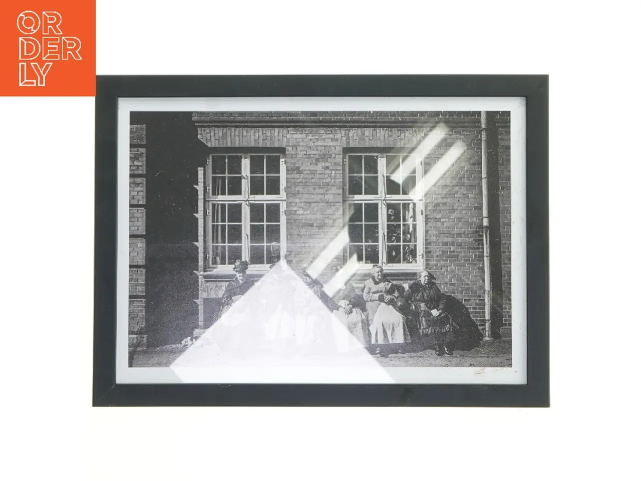 Billede 1 - Sort billedramme med glas fra accent by Present (str. 21x29,7 cm)