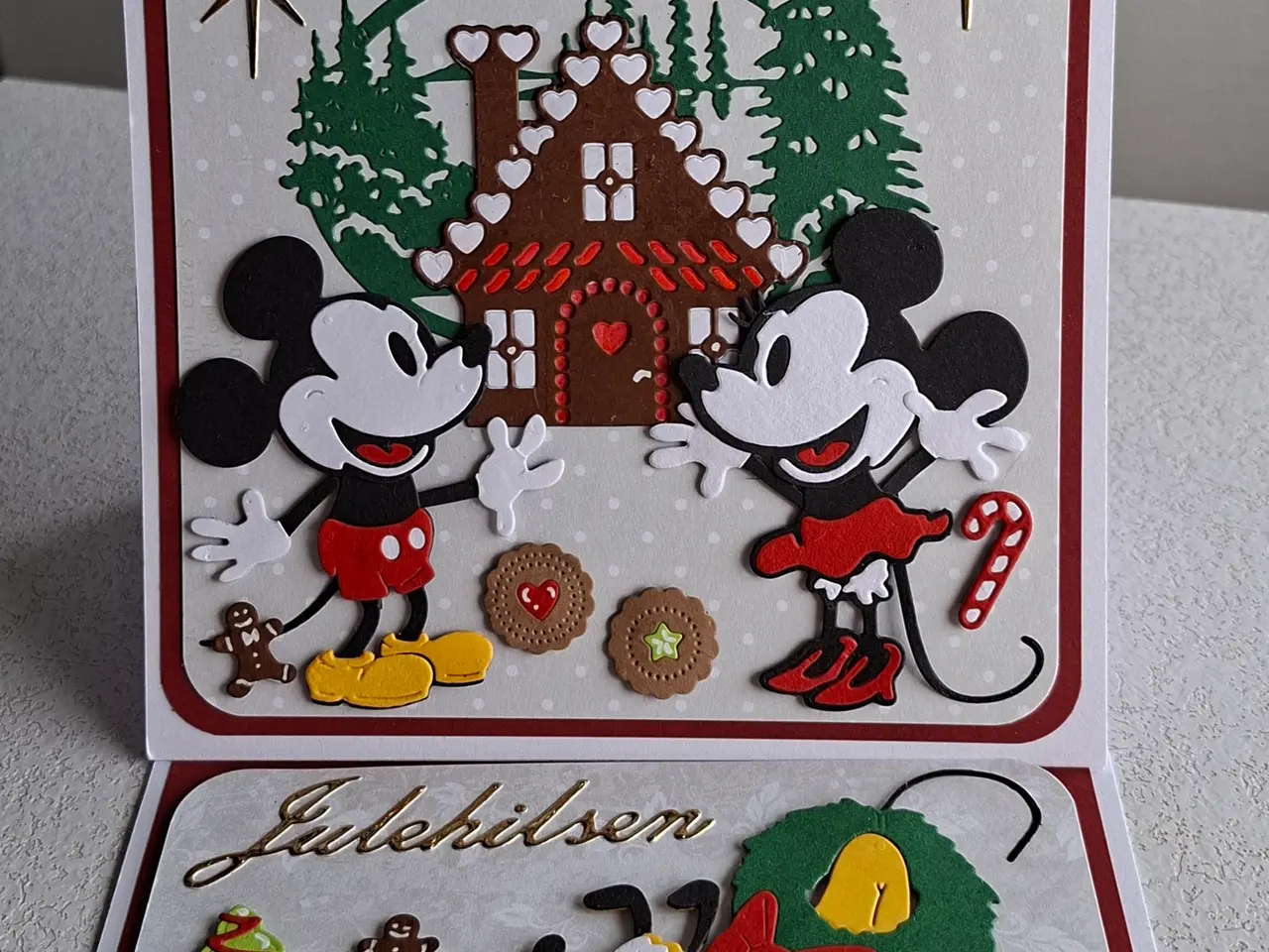 Billede 1 - Disney Julekort til gavekort/pengegave sælges