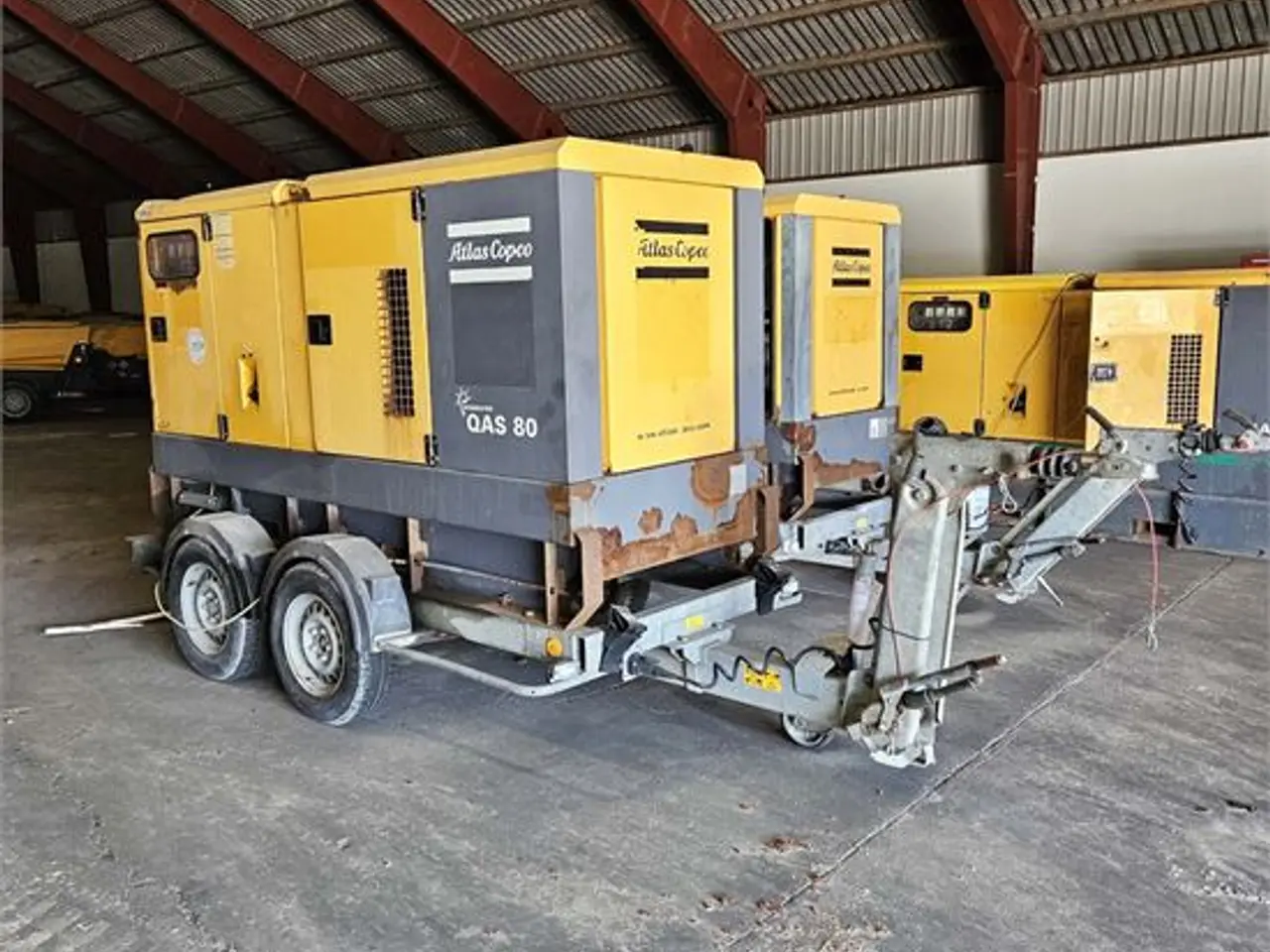 Billede 1 - Atlas Copco QAS 80 - 80 kVA / 64 KW