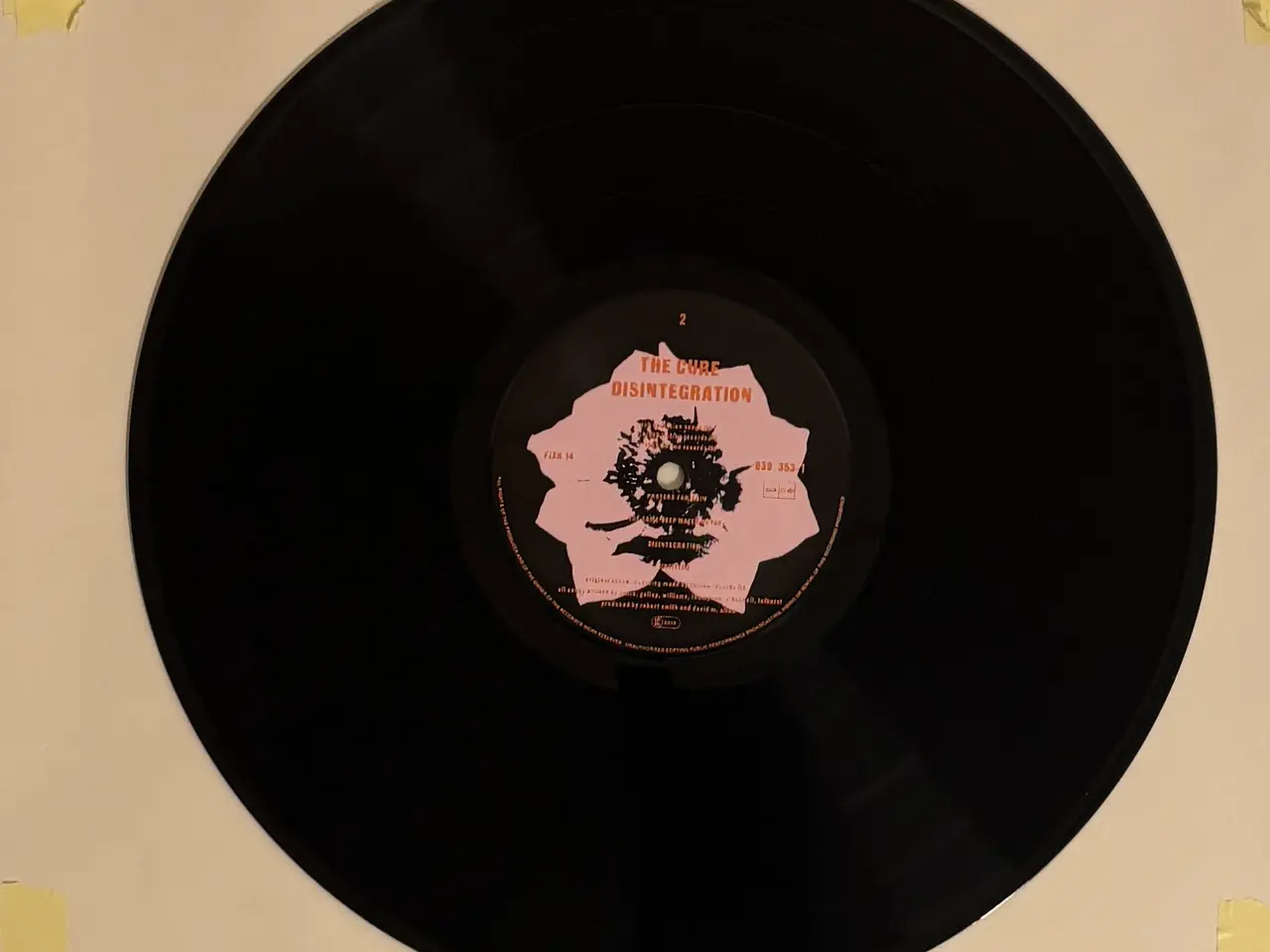 Billede 6 - The Cure – Disintegration LP, Album, Vinyl NM/VG+