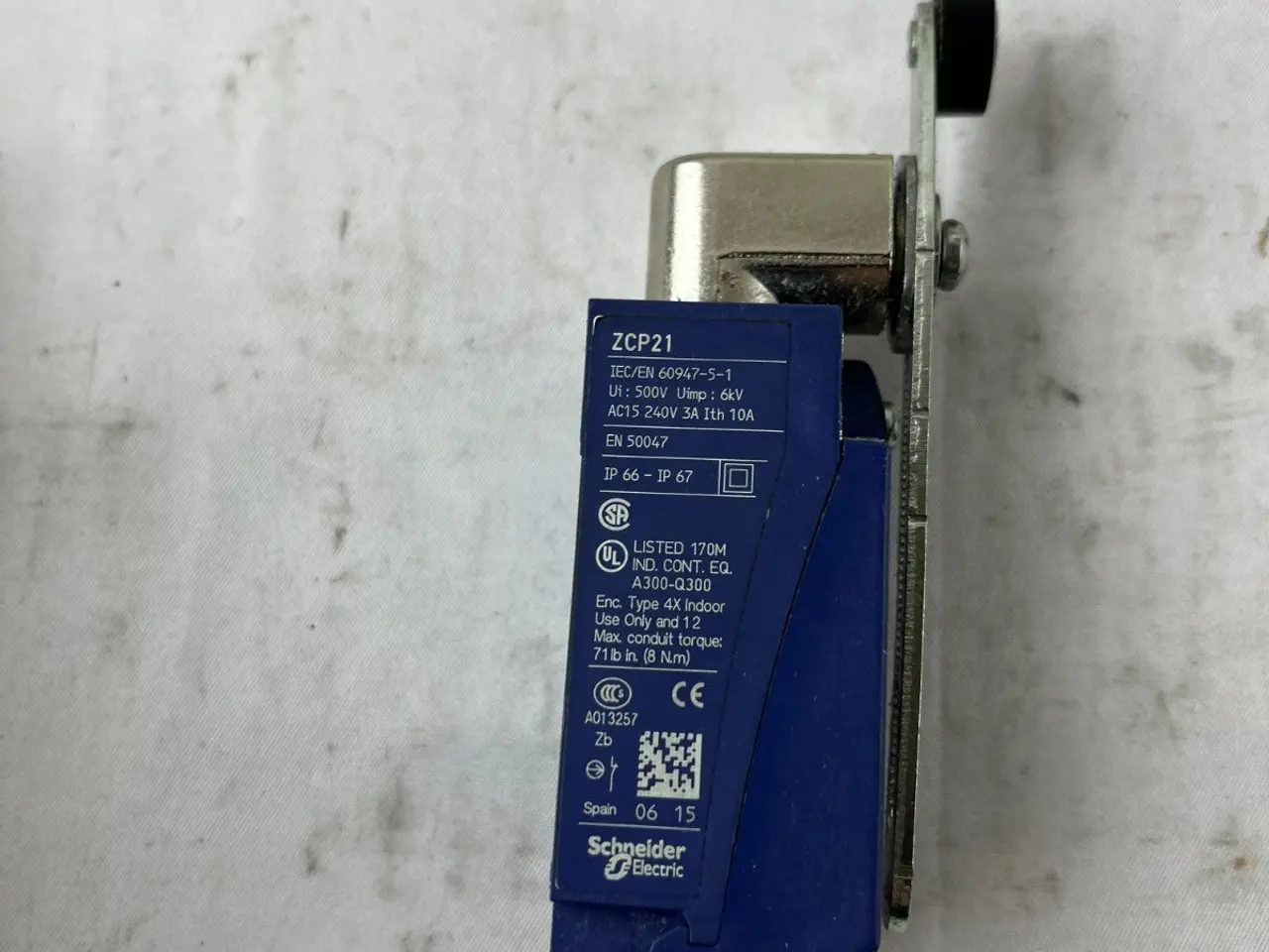 Billede 5 - Telemecanique XCKP2145P16 endestopkontakt Roller