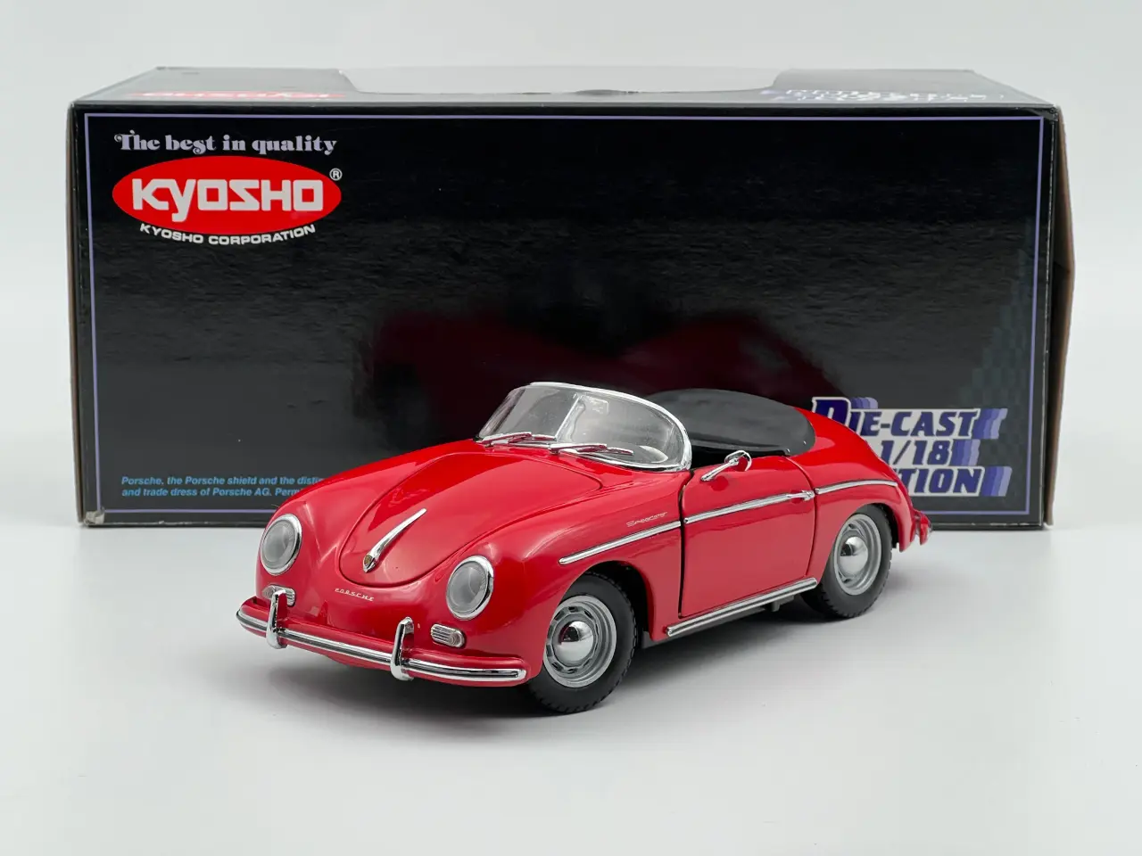 Billede 1 - 1955 Porsche 356A / 1600 Speedster KYOSHO - 1:18