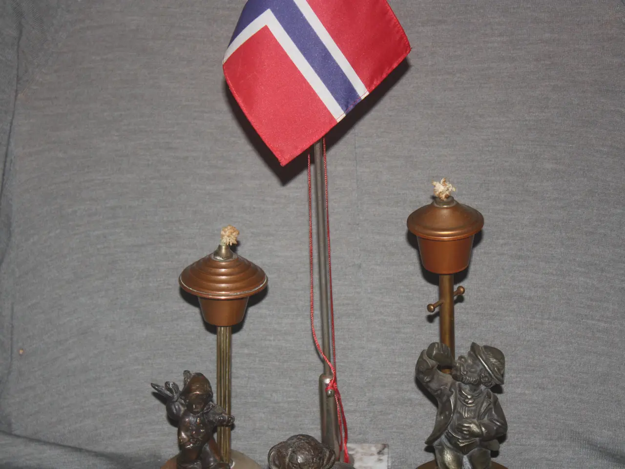 Billede 3 - Flagstang med figure