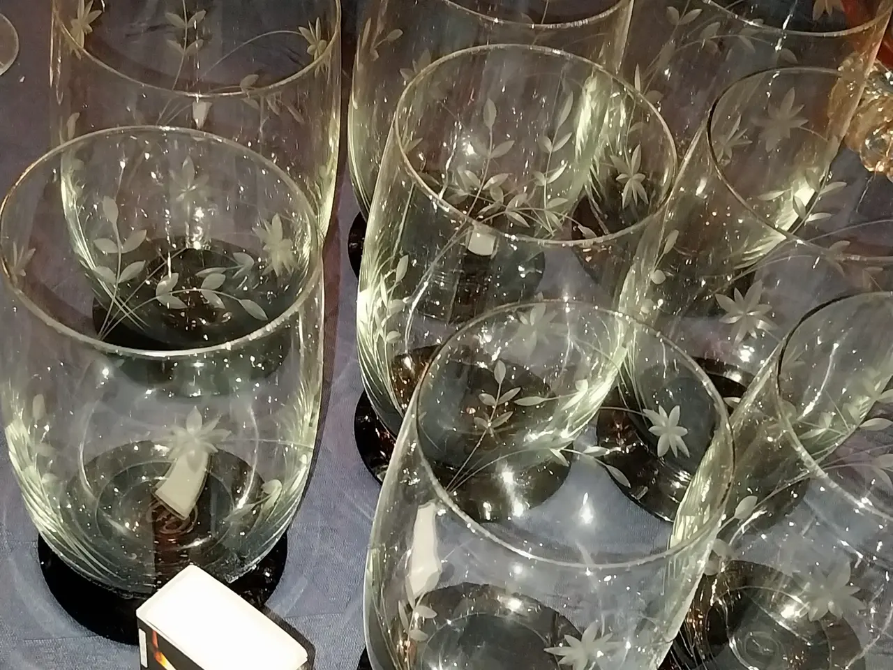 Billede 11 - Gl.  Glas bla. Holmegård