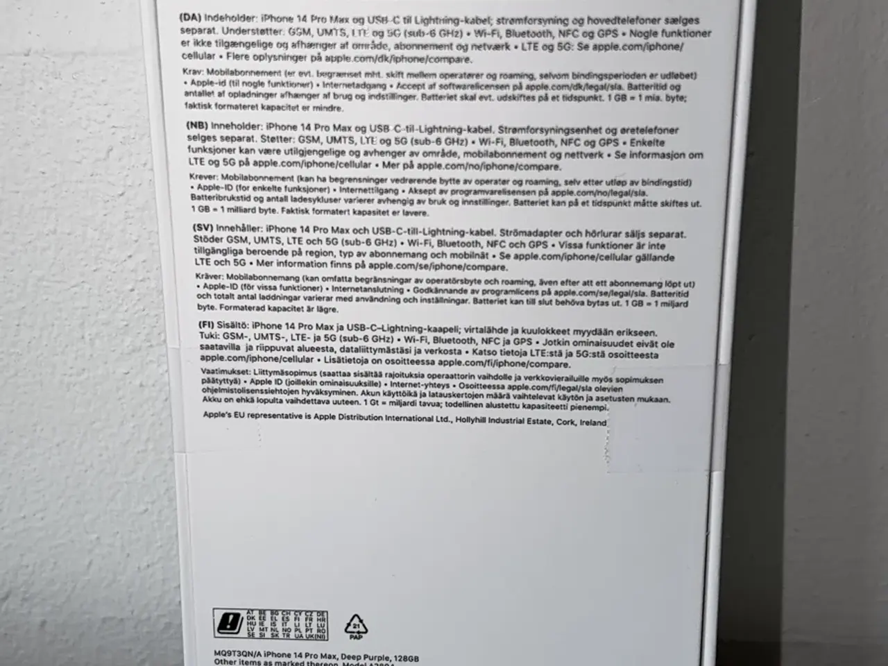 Billede 2 - iPhone 14 Pro Max (NY)