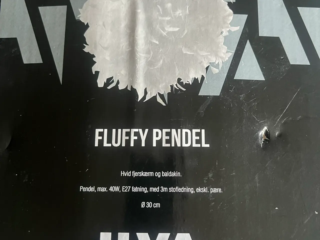 Billede 1 - Smart fluffy loft lampe
