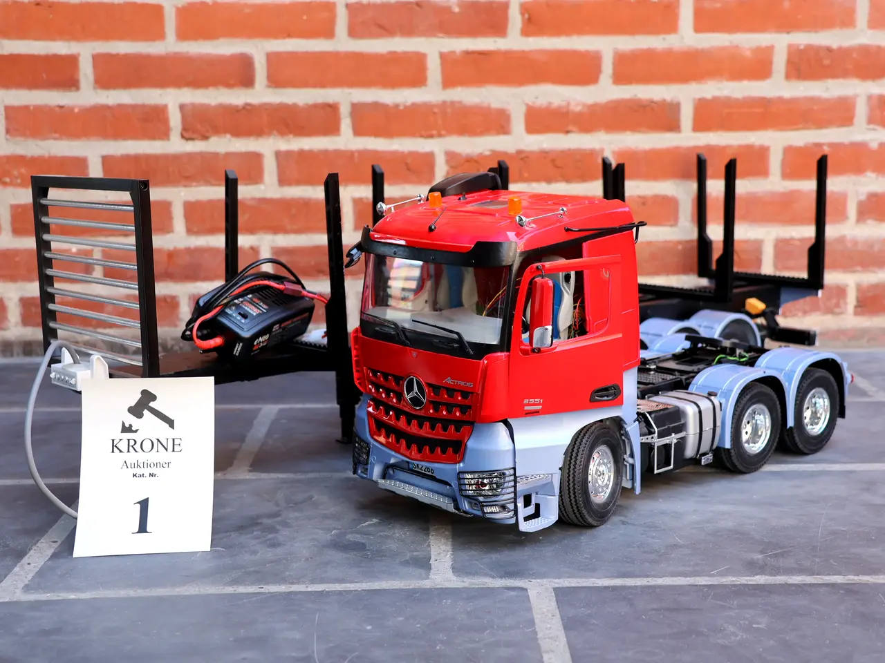 Billede 2 - Tamiya R/C Mercedes Benz 3551 skala 1/14