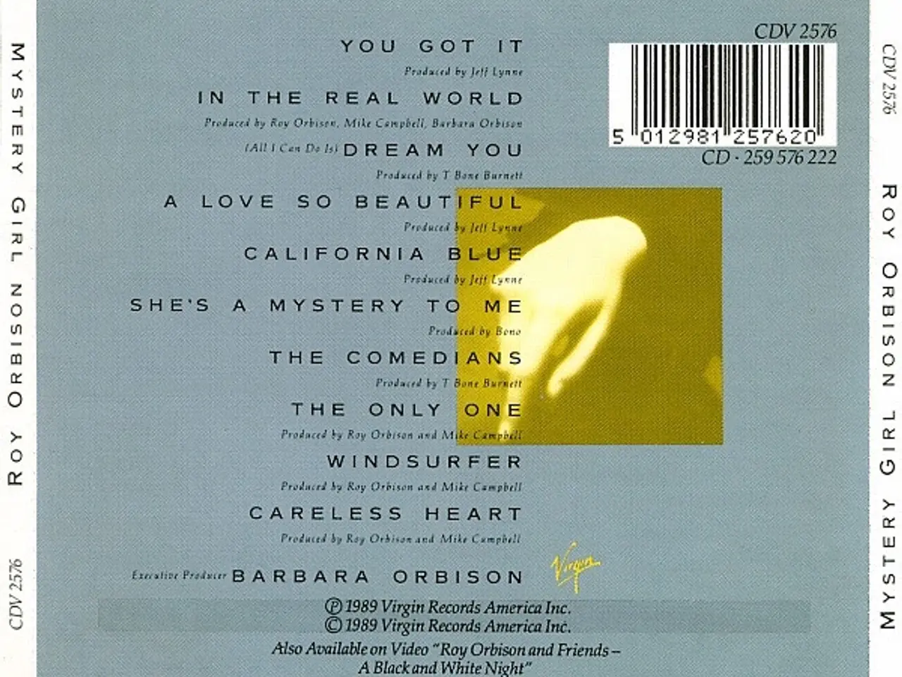 Billede 2 - Roy Orbison – Mystery Girl – CD