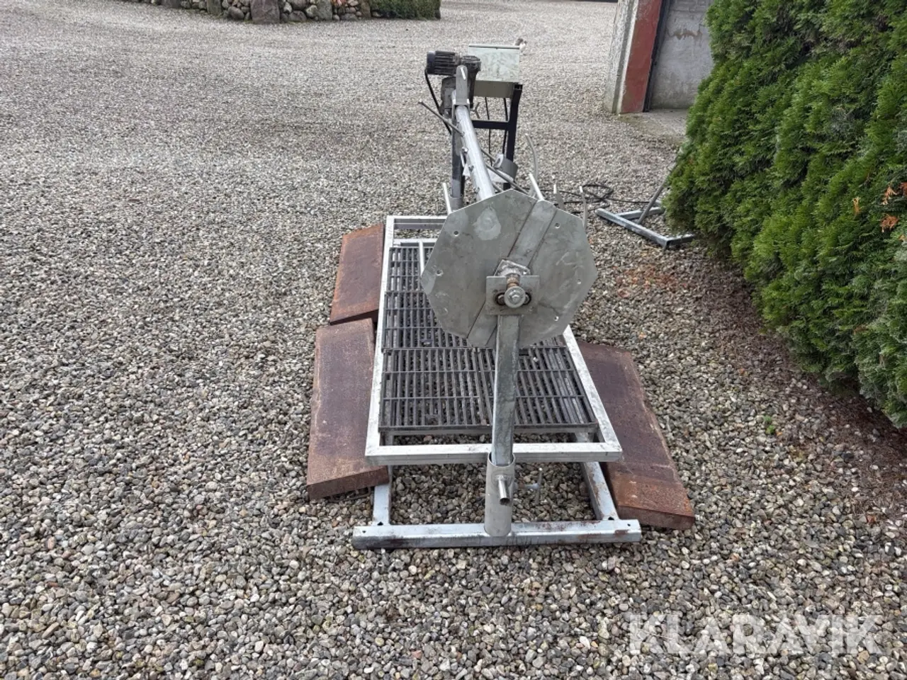 Billede 3 - Grill til kalv/pattegris - rustfrit stål, med rotation