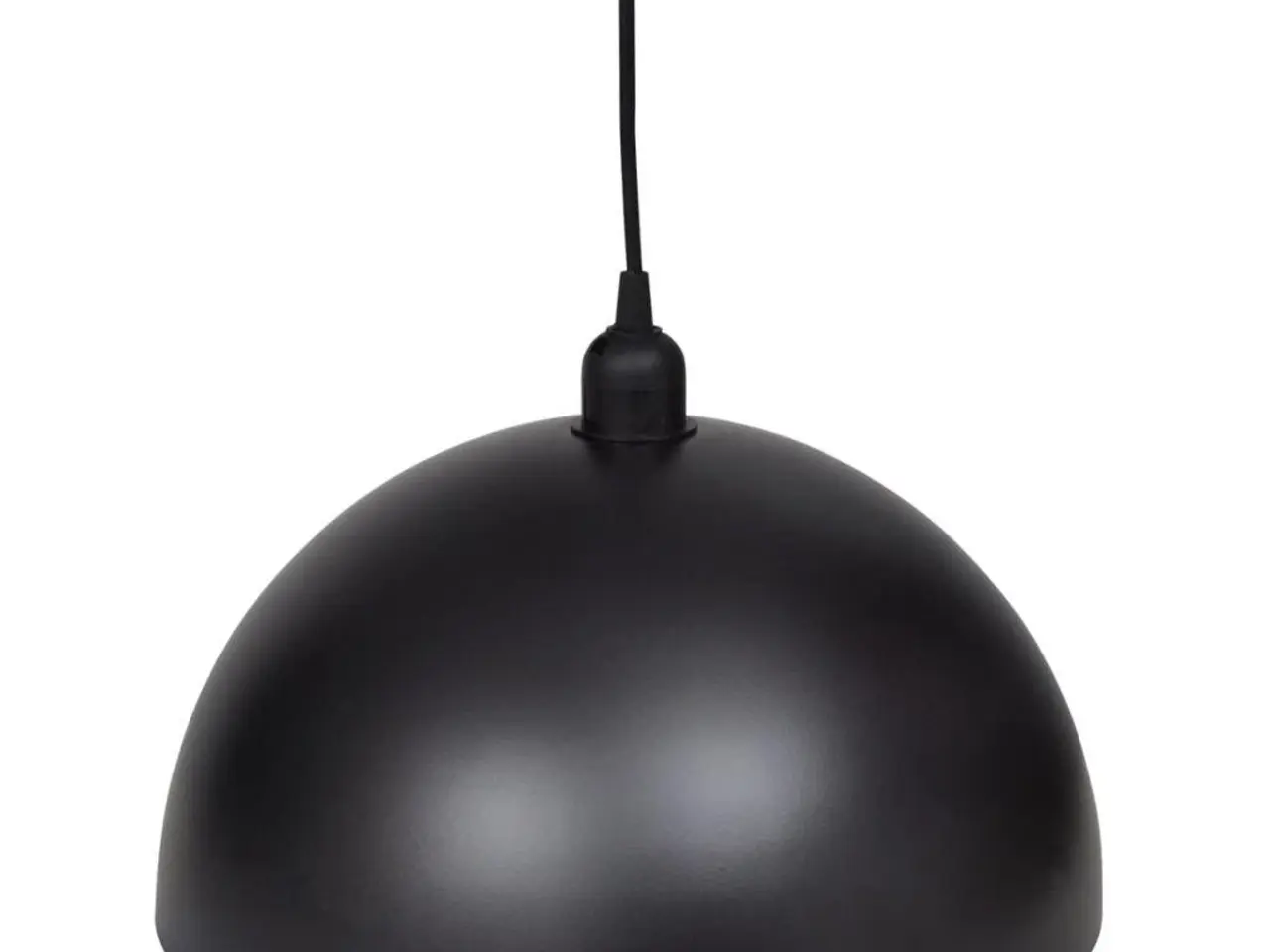 Billede 6 - Loftslampe halvkugle 2 stk. højdejusterbar sort