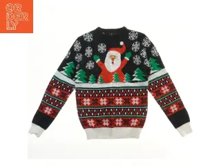 Julesweater med julemand og snefnug (str. 164)