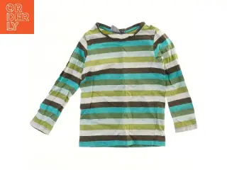 Langærmet stribet bluse fra H&M (str. 104)