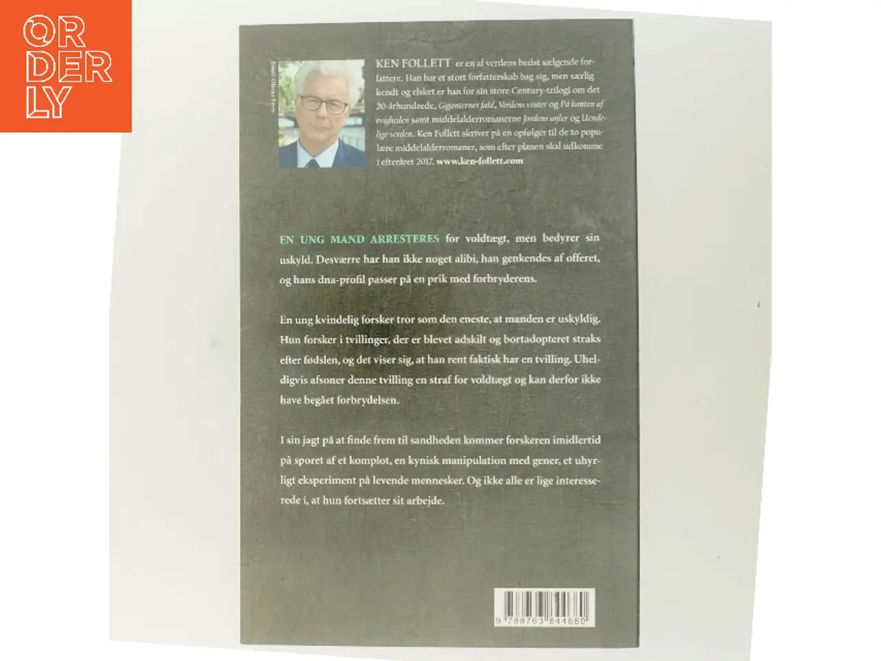 Billede 3 - Den tredje tvilling af Ken Follett (Bog)