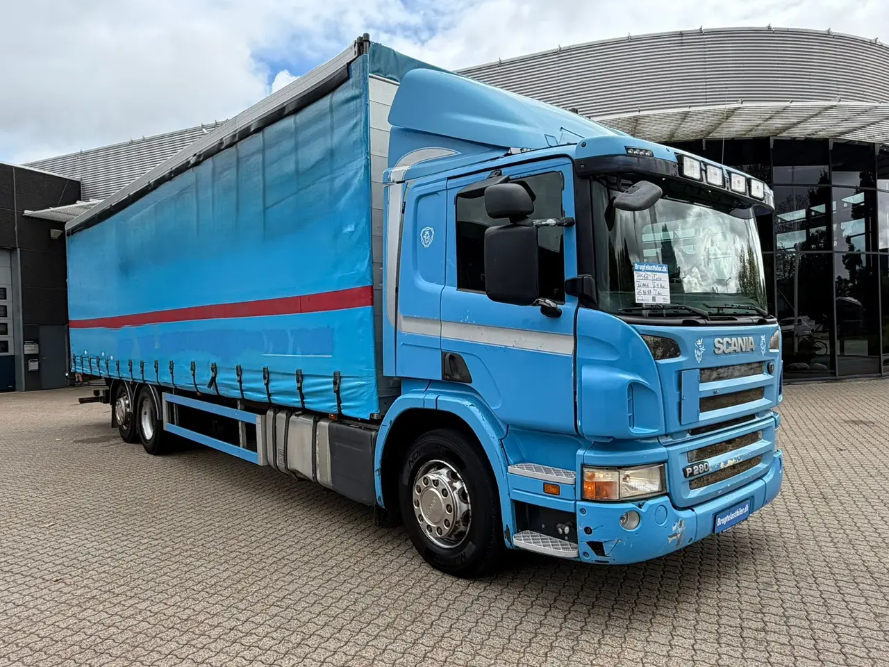 Billede 2 - Scania P280 6X2-4, Presenning