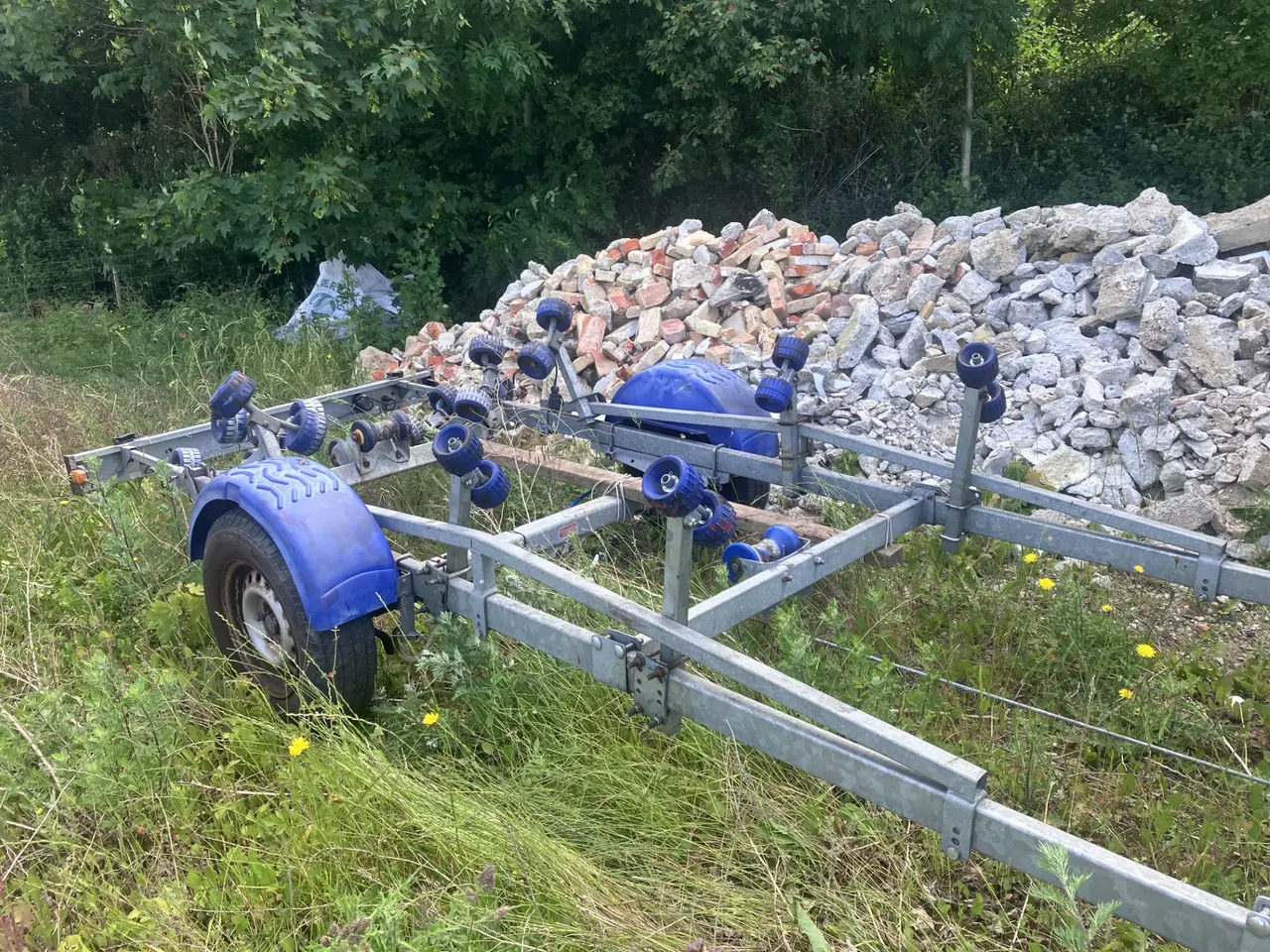 Billede 3 - Brenderup bådtrailer 1500 kg.