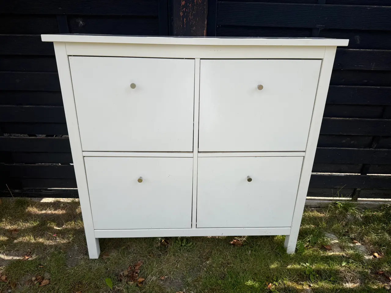 Billede 1 - IKEA skoskab hvid | 4 rum | smalt skoskab til entr