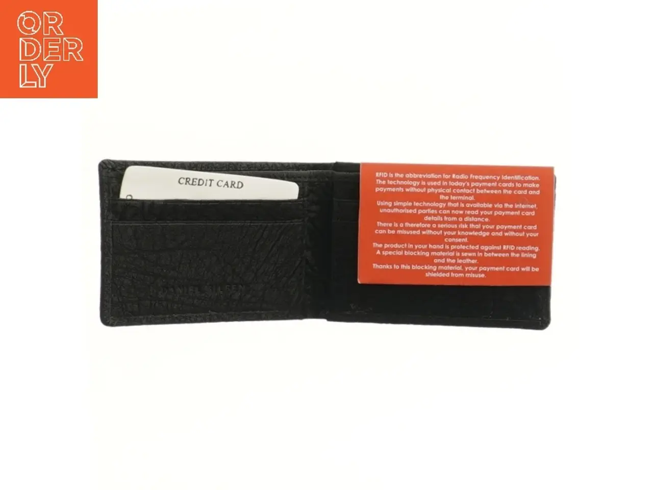 Billede 2 - RFID-beskyttet kortholder fra Daniel Silfen (str. 11x7,5 cm)