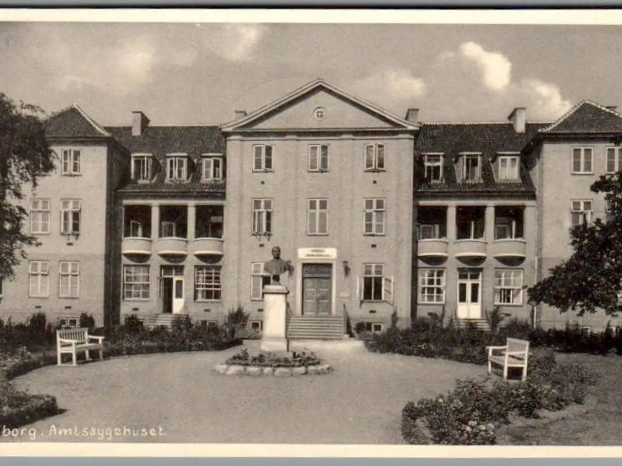 Billede 1 - Viborg - Amtssygehuset -  Postkort - Brugt