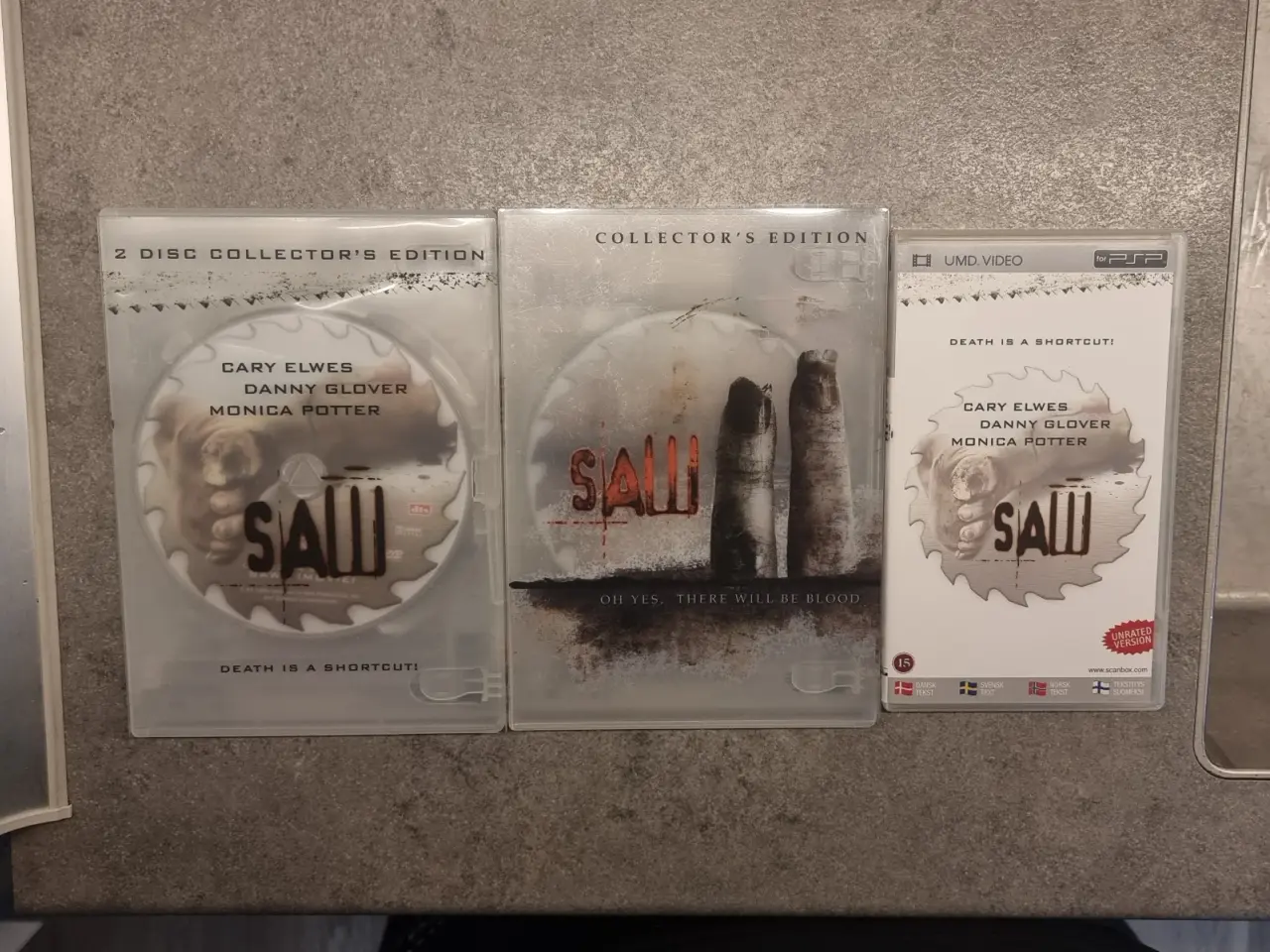 Billede 4 - Saw 1 & 2 Limited Collector Edition Nr. 910