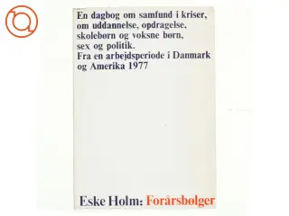 Forårsbølger af Eske Holm(bog)
