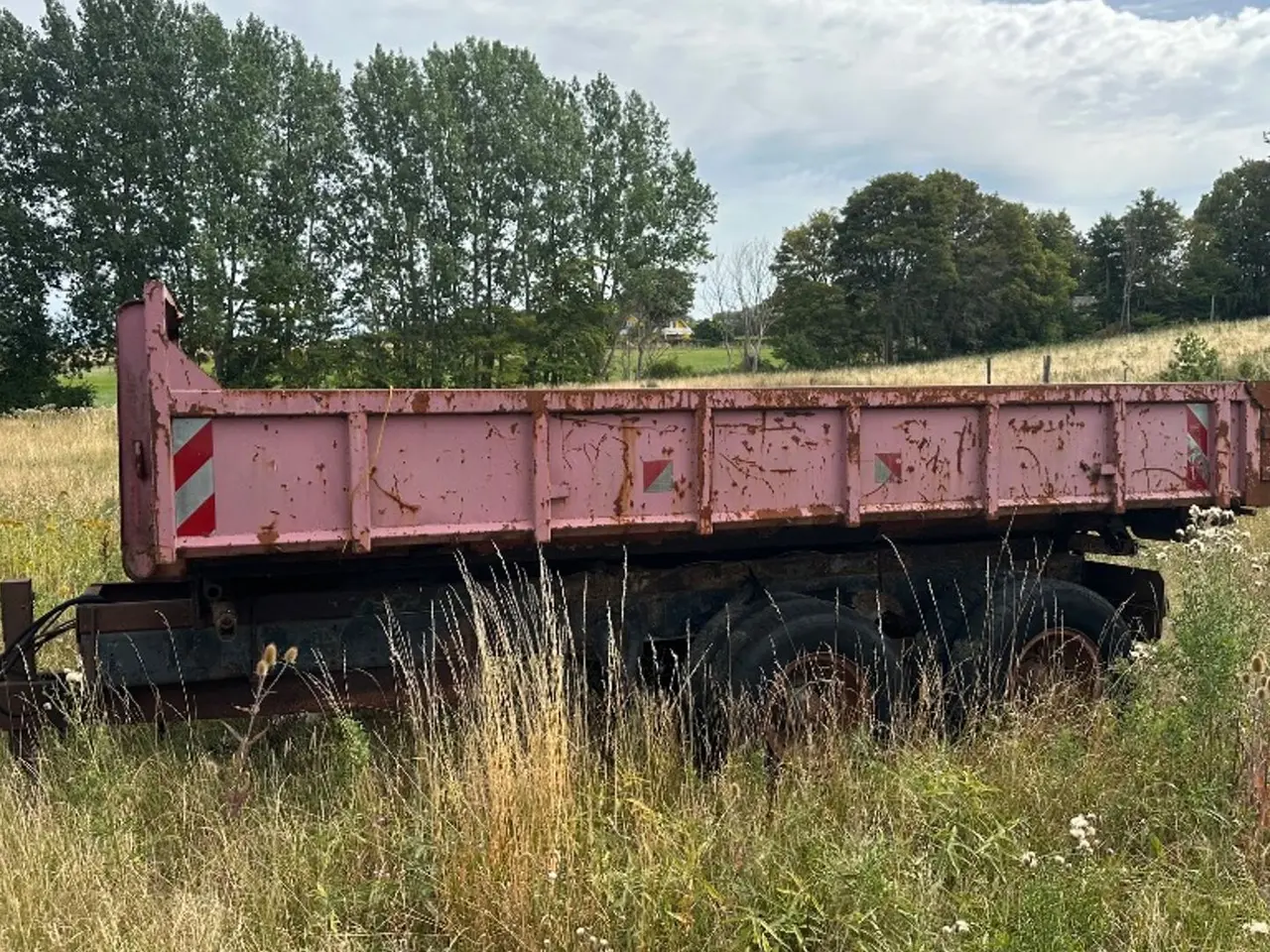Billede 1 - Traktorvogn Med container