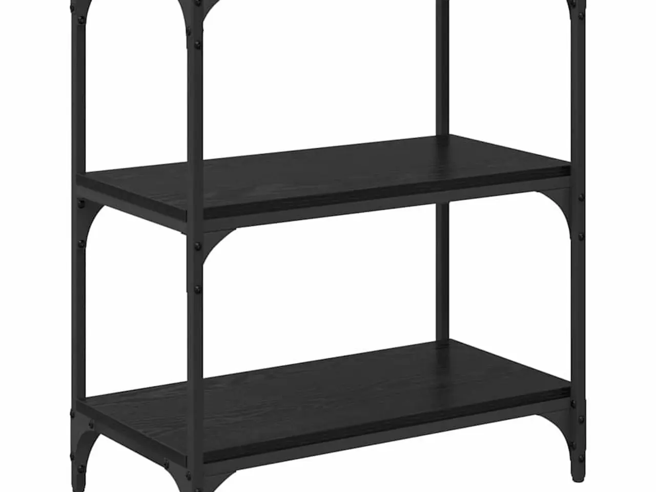 Billede 7 - Bogreol i sort eg 60 x 33 x 70,5 cm