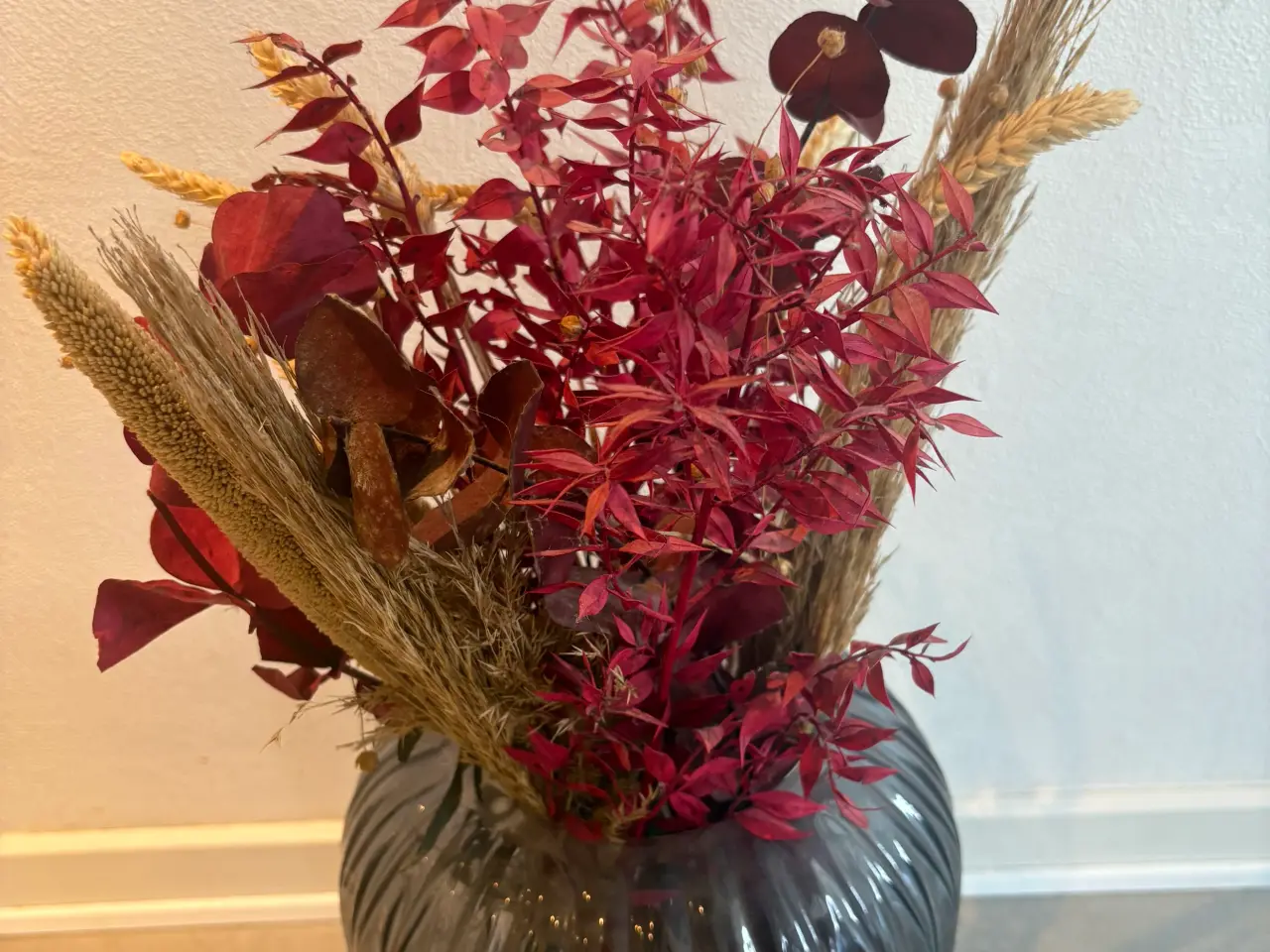 Billede 1 - Flot evighedsbuket inklusiv vase