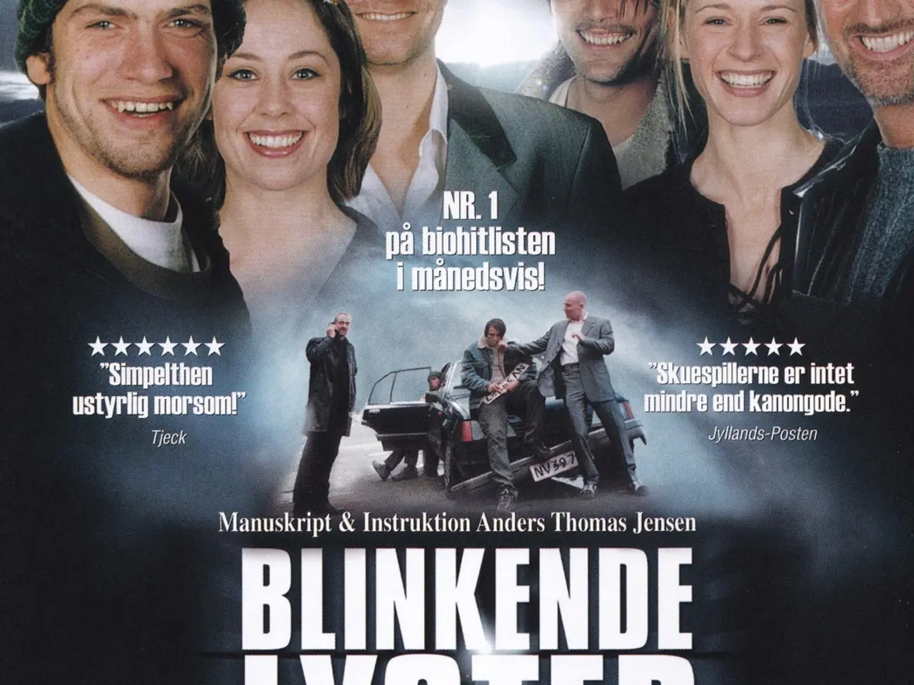 Billede 1 - Blinkende lygter (Søren Pilmark, Nikolaj Lie Kaas)