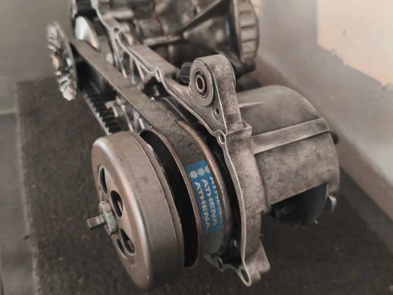 Billede 7 - kort minarelli 50cc motor med kick &Baghjul