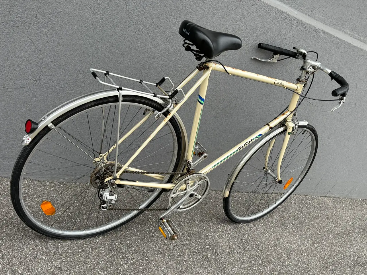 Billede 3 - Unik hvid/beige PUCH Cavalier herre retrocykel