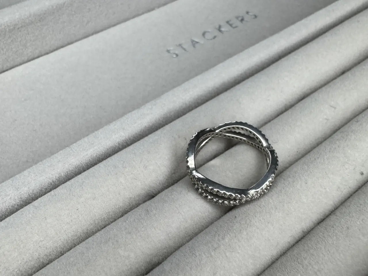 Billede 4 - Udgået Pandora “Crossing Paths” ring / str. 48