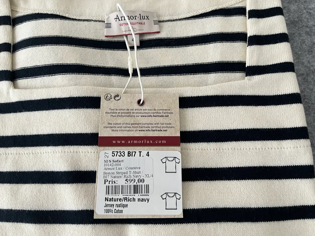 Billede 3 - Skøn Armor Lux T-shirt 😍