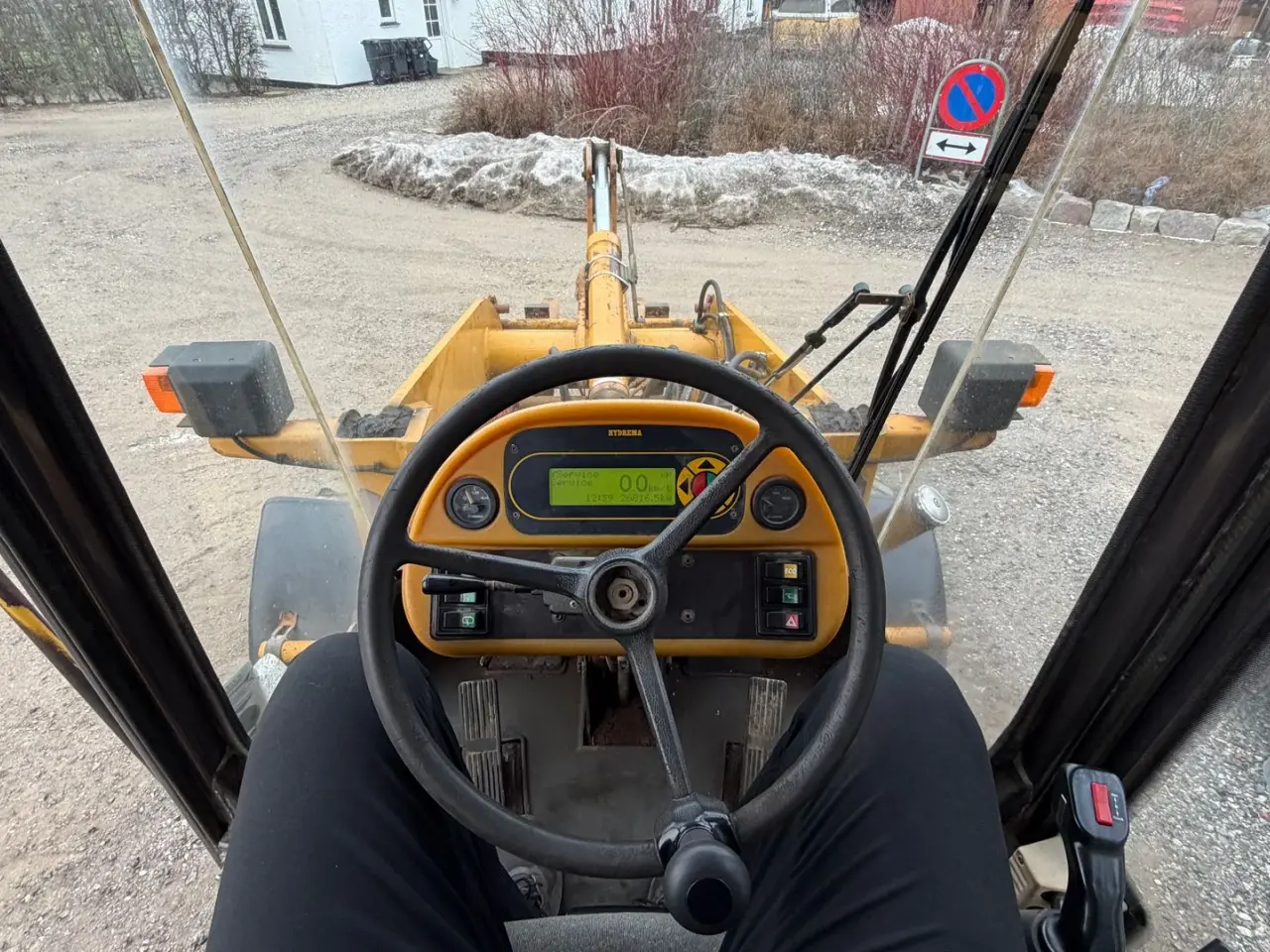 Billede 16 - Hydrema Wl 550C M. SKOVL OG GAFLER