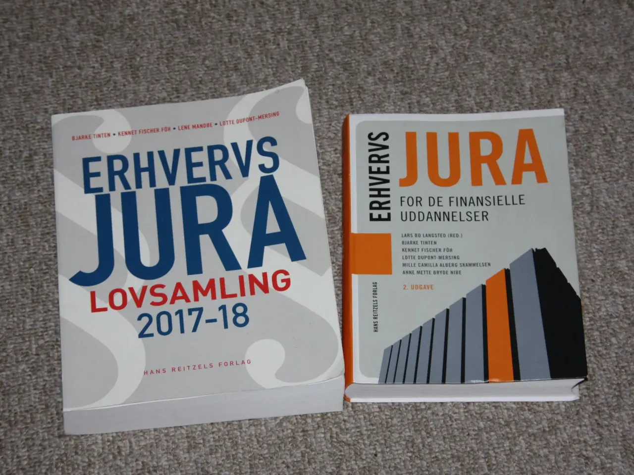 Billede 1 - Erhvervsjura lovsamling 2017-2018