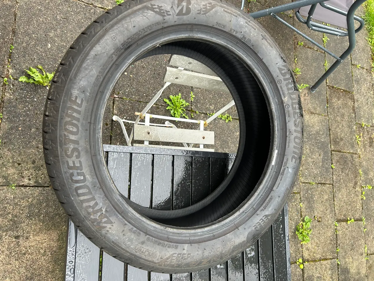 Billede 2 - 4 Bridgestone sommerdæk 215/55/18