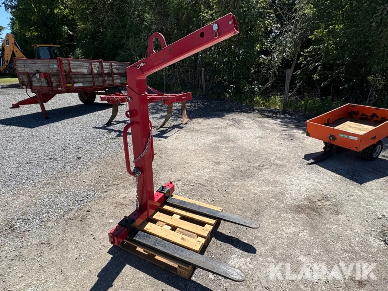 Billede 4 - Pallegafler til kran Intra.se - 1500 kg