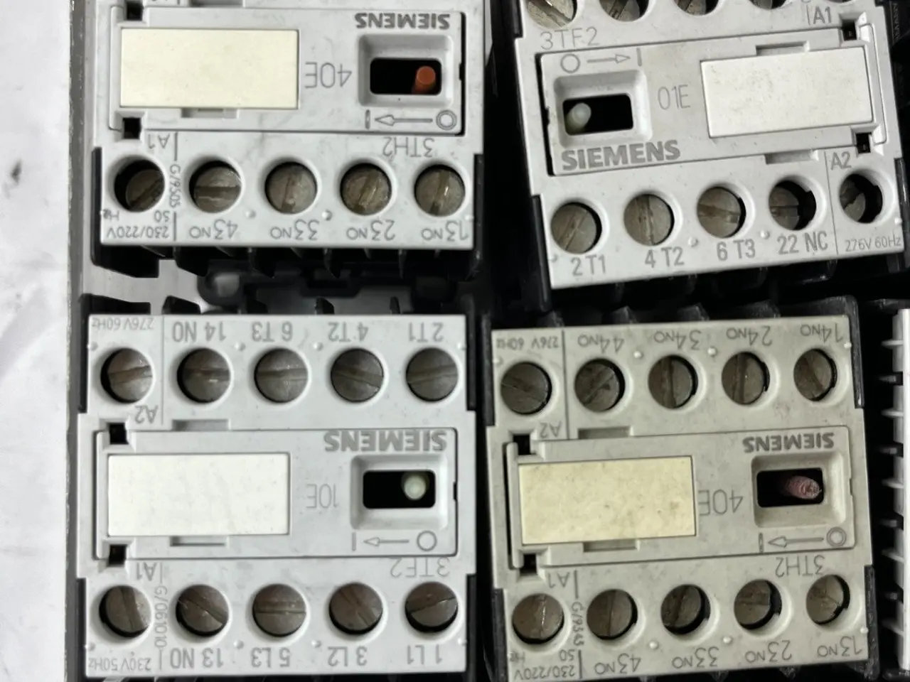Billede 4 - Siemens SIRIUS kontaktor relæ parti 13pcs 3TF2001