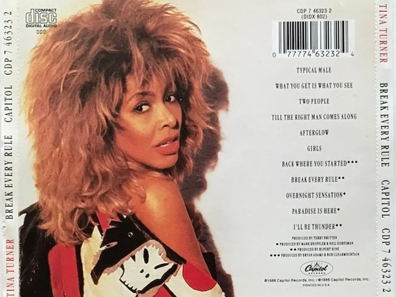Billede 2 - Tina Turner – Break Every Rule – CD