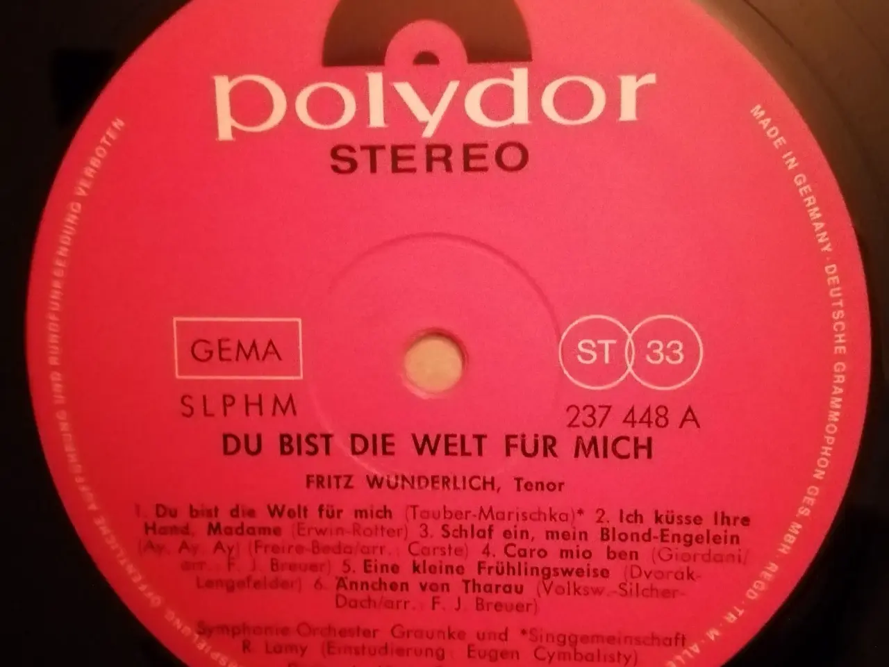 Billede 4 - Fritz Wunderlich: Du bist die Welt für mich