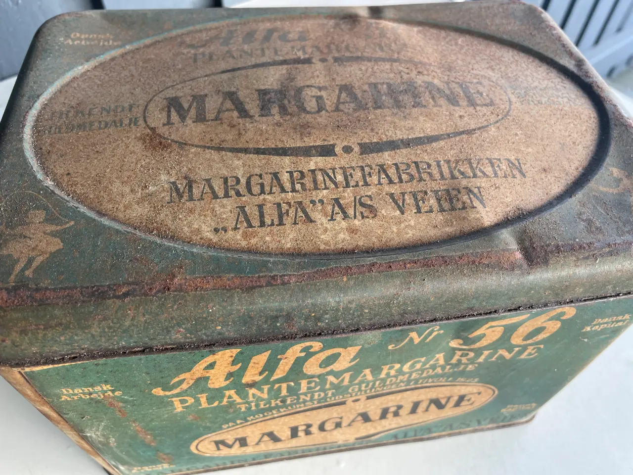 Billede 2 - Vintage metalkasse
