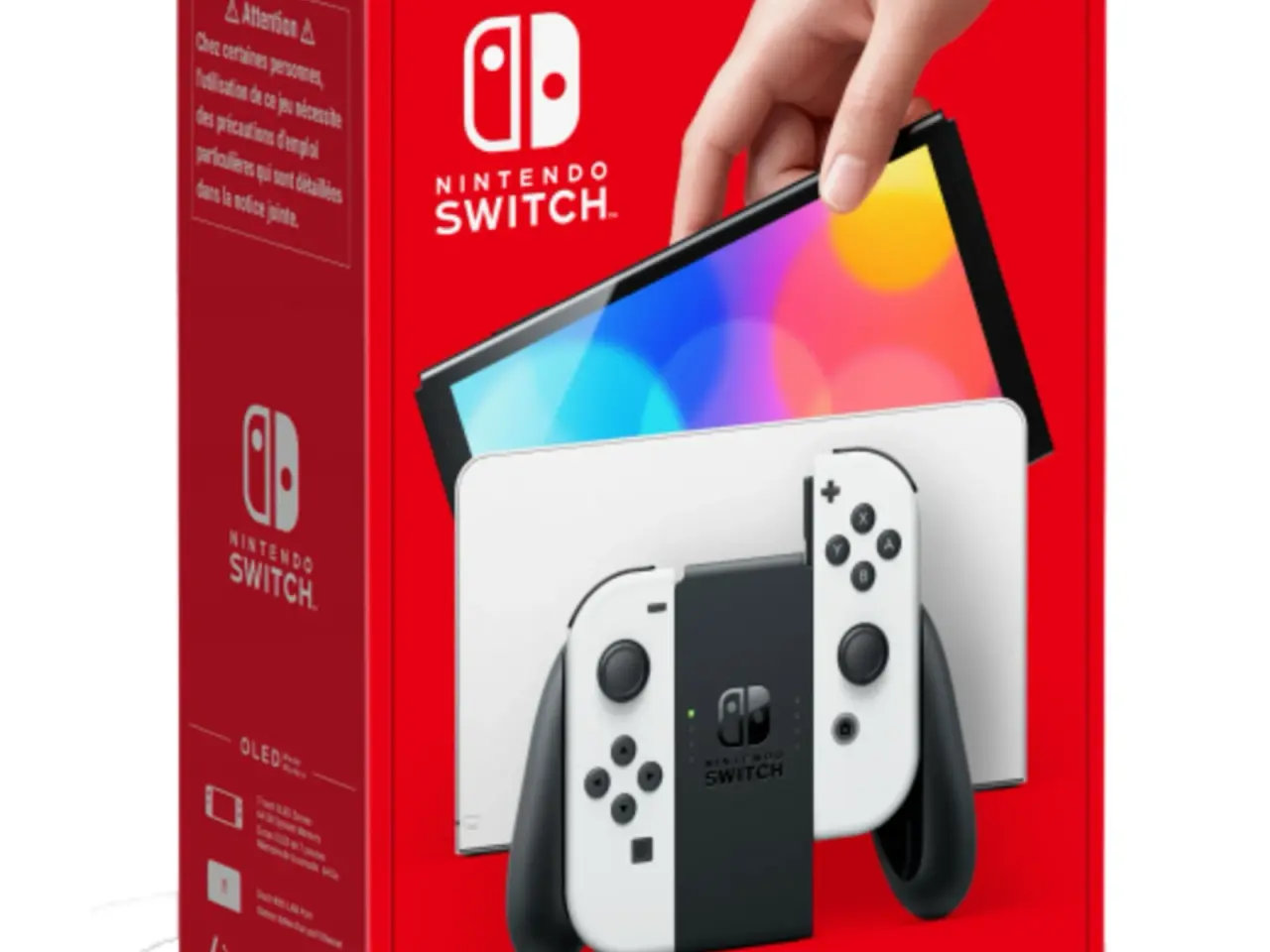 Billede 1 - NINTENDO SWITCH OLED WHITE